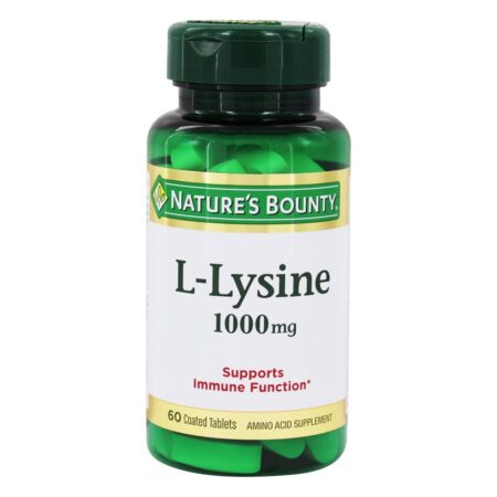 L-Lisina para a função imune 1000 mg. - 60 Tablet (s) Nature's Bounty