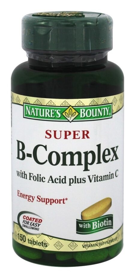 Complexo Super Vitamina B - 150 Tablet (s) Nature's Bounty