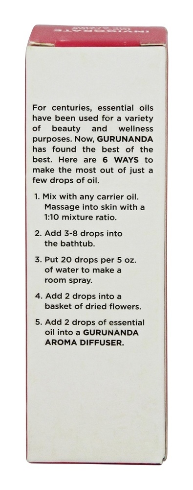 100 % Pure Mistura de Óleo Essencial Revigorar - 0.5 fl. oz. GuruNanda - Imagem 3