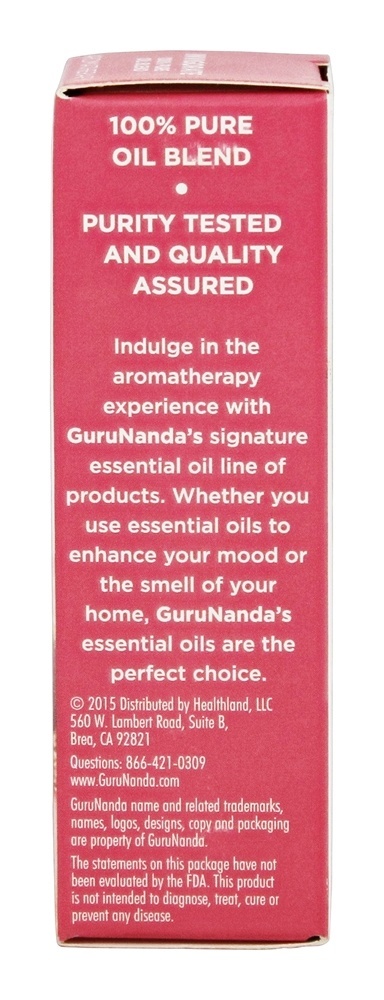 100 % Pure Mistura de Óleo Essencial Revigorar - 0.5 fl. oz. GuruNanda - Imagem 4