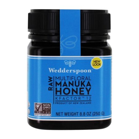 Multifloral Raw Manuka Honey KFactor 12 - 8.8 oz. Wedderspoon