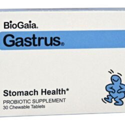 BioGaia Gastrus Suplemento Probiótico Gástrico 200 Bilhões de UFC - 30 comprimidos mastigáveis Everidis Health Sciences