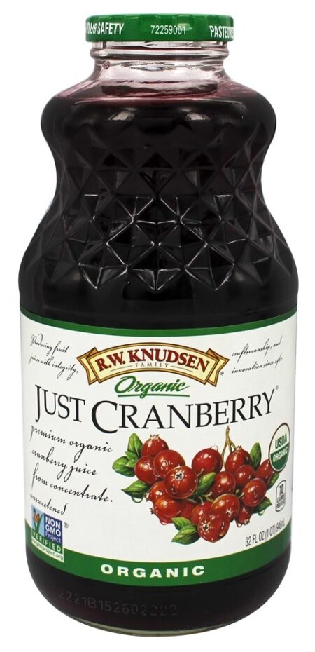 Cranberry apenas orgânico do suco - 32 fl. oz. R.W. Knudsen