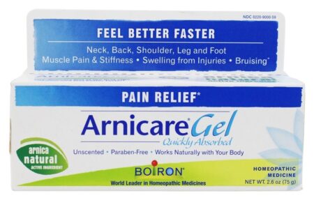 Arnicare Gel medicamento homeopático para alívio da dor - 2.6 oz. Boiron