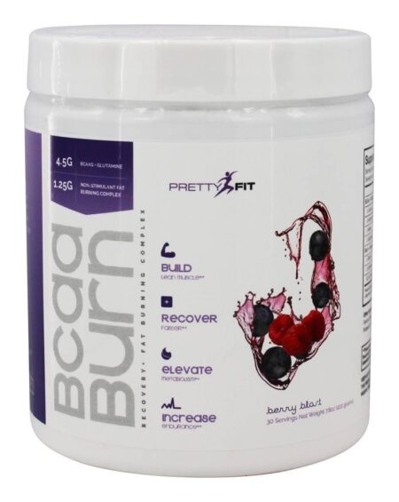 BCAA Queimar Recuperação Gordura Ardente Complexo Baga Explosão - 7.8 oz. PrettyFit