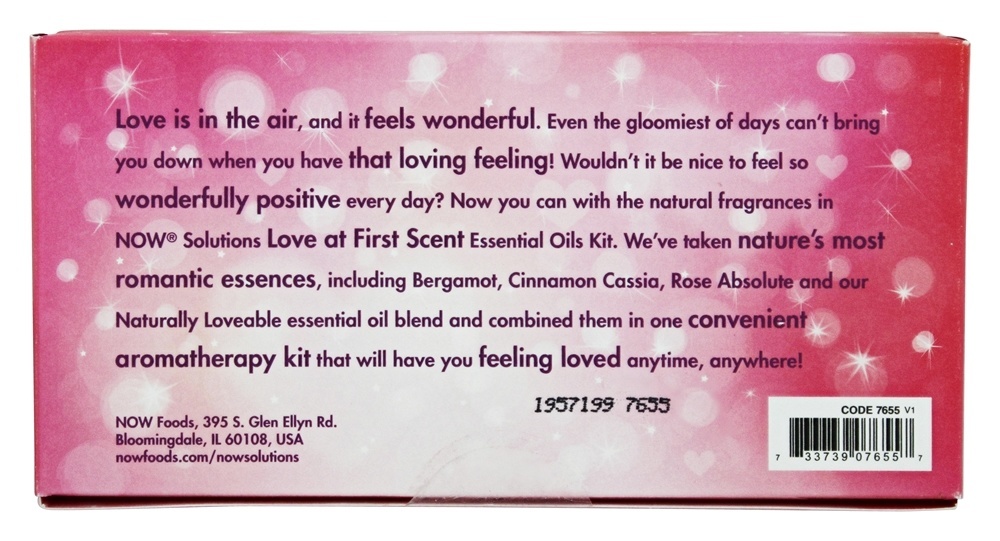 Kit Romântico para Óleos Essenciais Love At First Scent NOW Foods - Imagem 3