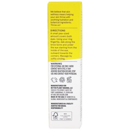 Gel de contorno de olhos clareador - 0.5 fl. oz. ACURE - Image 4