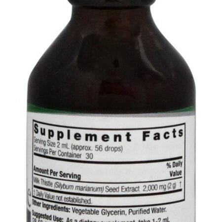 Milk Thistle 2000 mg. - 2 fl. oz. Nature's Answer - Imagem 2