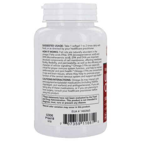 Ultra Omega-3 500 EPA / 250 DHA - 90 Softgels Protocol For Life Balance - Image 3