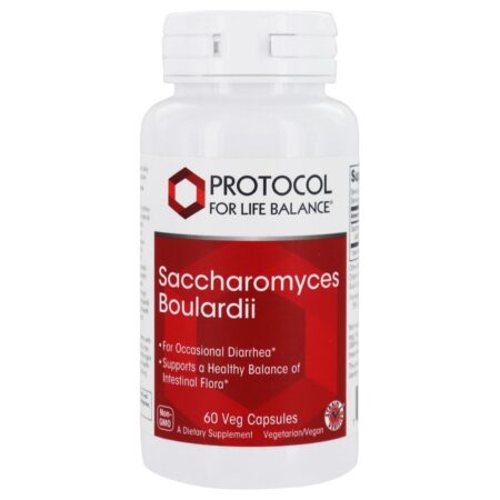 Suplemento probiótico Saccharomyces Boulardii - 60 Cápsula (s) vegetal (s) Protocol For Life Balance