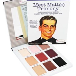 Conheça Matt (e) Paleta de Sombras Trimony Variedade de cores quentes - 0.76 oz. theBalm