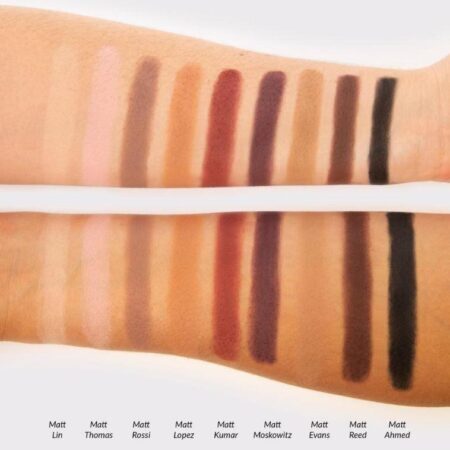 Conheça Matt (e) Paleta de Sombras Trimony Variedade de cores quentes - 0.76 oz. theBalm - Imagem 3