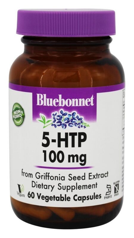 Precursor da Serotonina 5-HTP 100 mg. - 60 Cápsula (s) vegetal (s) Bluebonnet Nutrition