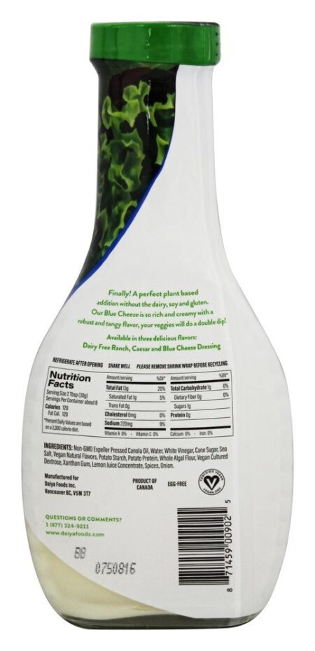 Vestir Sem Laticínios Azul Cheeze - 8.36 fl. oz. Daiya - Image 2