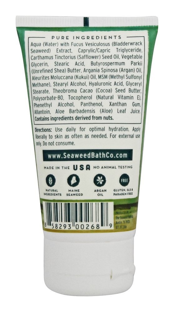 Creme para o corpo de algas descontroladamente natural sem perfume - 1.5 fl. oz. The Seaweed Bath Co. - Imagem 2
