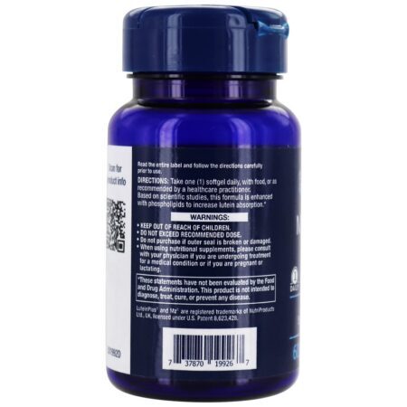 MacuGuard Suporte Ocular - 60 Softgels Life Extension - Imagem 3