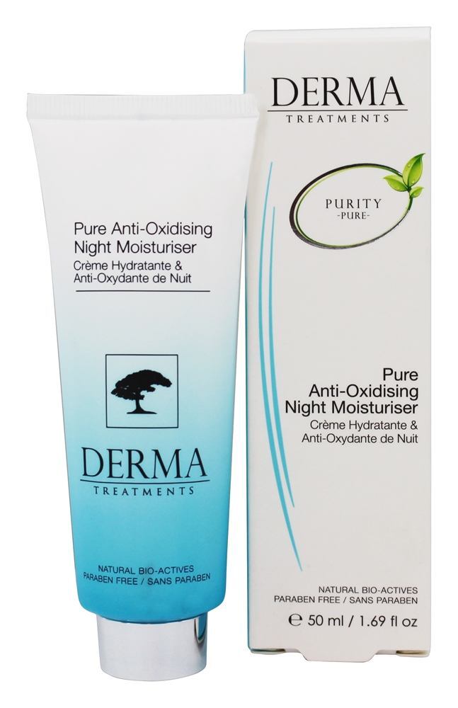Pure Hidratante Anti-Oxidante para o Rosto Noturno - 1.69 fl. oz. Derma Treatments
