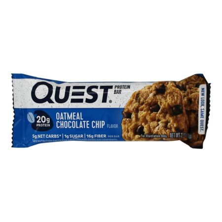 Quest Bar Barra de Proteína Sabor Aveia & Chocolate - 2.12 oz. Quest Nutrition