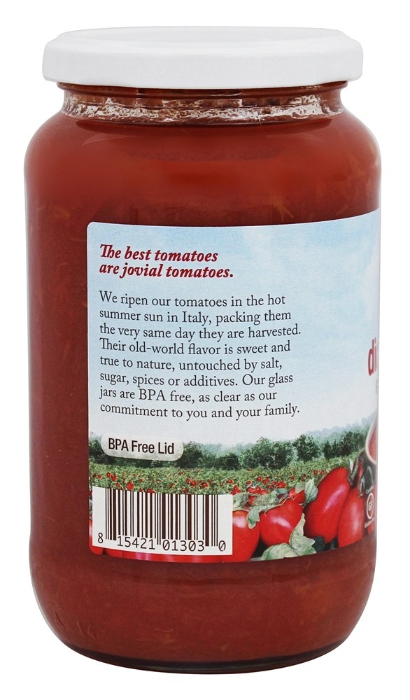 Tomates em cubos orgânicos - 18.3 oz. Jovial Foods - Imagem 3