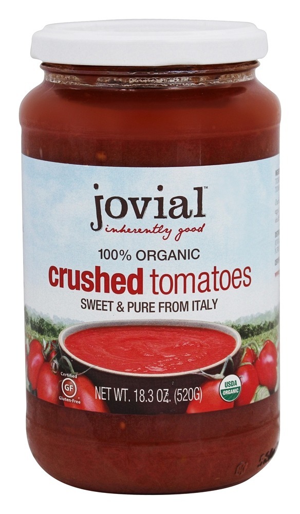 Tomates Esmagados Orgânicos - 18.3 oz. Jovial Foods