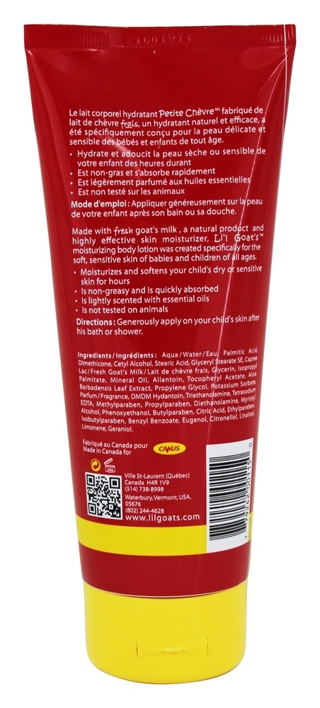 Loção Corporal Hidratante de Cabra Li'l - 5 fl. oz. Canus - Imagem 2