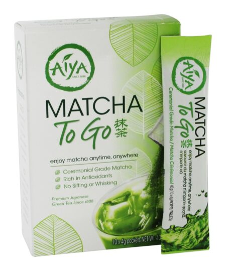 Matcha Para Ir Chá - 10 Stick (s) Aiya