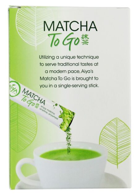 Matcha Para Ir Chá - 10 Stick (s) Aiya - Image 4