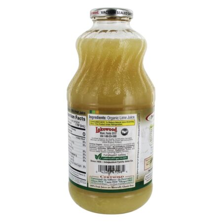 Pure Organic Juice Lime - 32 fl. oz. Lakewood - Image 2