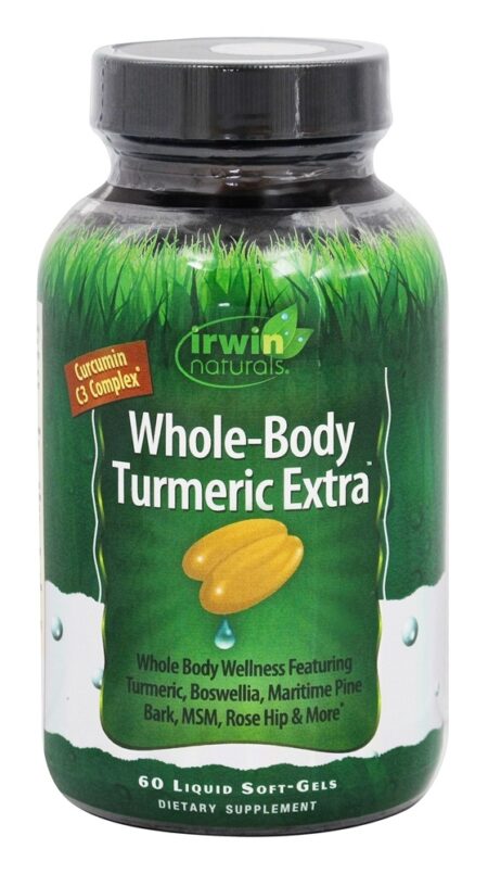 Whole-Body Turmeric Extra - 60 Softgels líquidos Irwin Naturals