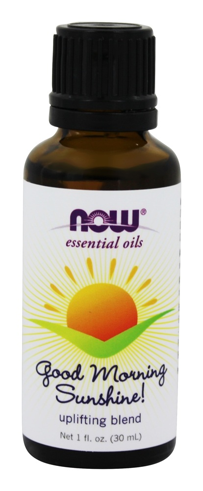 Edificante Essencial óleo Misturar Bom Manhã Luz do sol - 1 fl. oz. NOW Foods