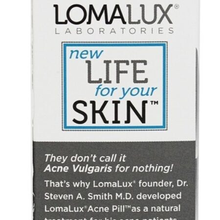 Fórmula saudável da pele da pílula da acne - 60 Tablets de dissolução rápida Loma Lux Laboratories - Imagem 4