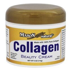 Creme de beleza de colágeno para aroma de pêra facial - 4 oz. Mason Natural