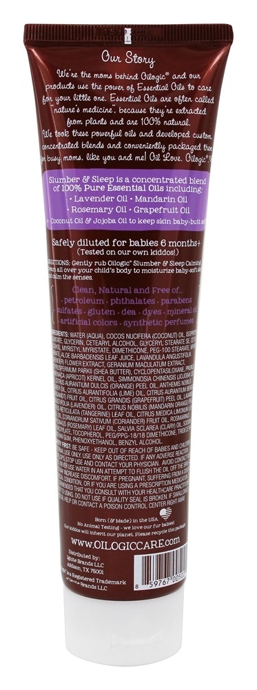 Soneca e Dormir Acalmando Creme - 5 fl. oz. Oilogic - Imagem 2