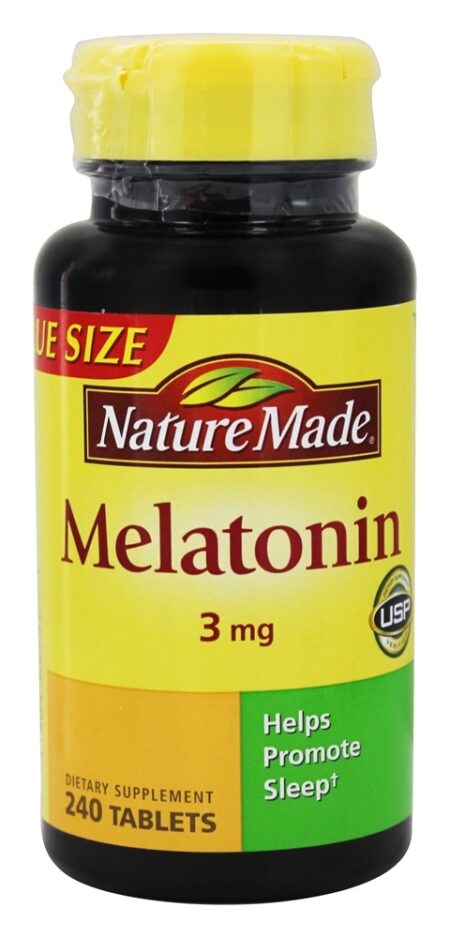 Melatonina 3 mg. - 240 Tablets Nature Made