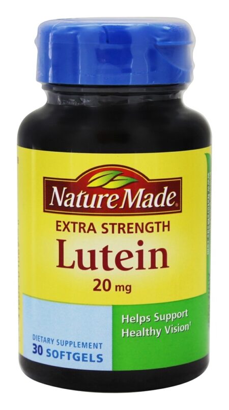 Luteína de Extra Potência 20 mg. - 30 Softgels Nature Made