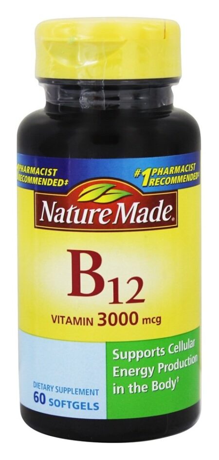 Vitamina B12 3000 mcg. - 60 Softgels Nature Made