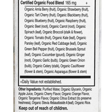 mykin Orgânicos Vitamina C Spray Cereja-Tangerina - 2 fl. oz. Garden of Life - Imagem 2