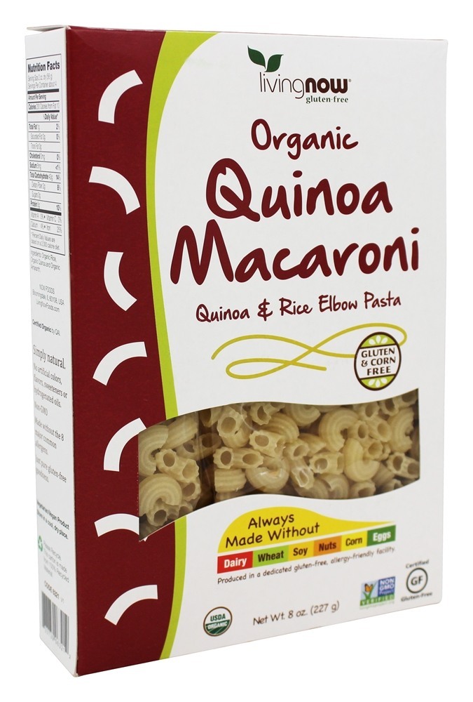 Macarrão De Quinoa Orgânico - 8 oz. NOW Foods