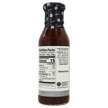 Molho para churrasco Organic Matty - 10 fl. oz. Tessemae's - Image 2