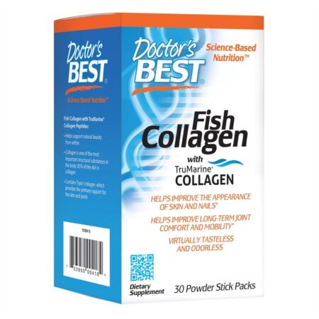 Colágeno de Peixe Com Colágeno TruMarine - 30 Stick (s) Doctor's Best