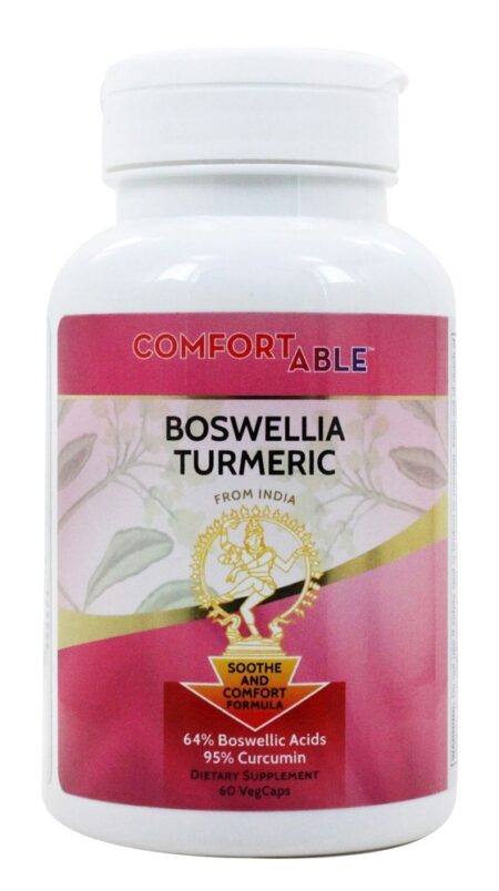 Conforto Capaz Boswellia Curcuma - Cápsulas vegetarianas 60 LifeTime Vitamins