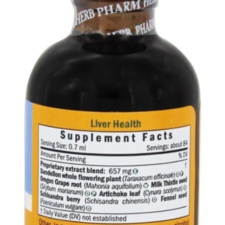 Saúde do fígado purifica e desintoxica - 2 fl. oz. Herb Pharm - Imagem 2