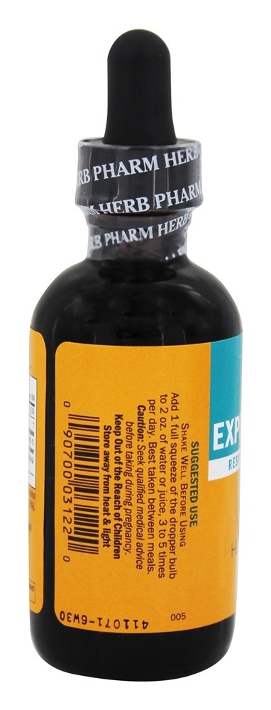 Extrato Líquido Expectorante Para o Pulmão Para Suporte ao Sistema Respiratório - 2 fl. oz. Herb Pharm - Imagem 3