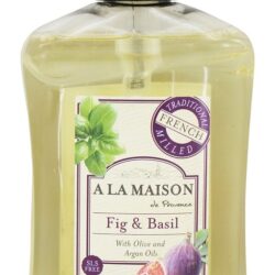 Tradicional Francês Moído Líquido Mão & Corpo Sabão Figo & Manjericão - 16.9 fl. oz. A La Maison