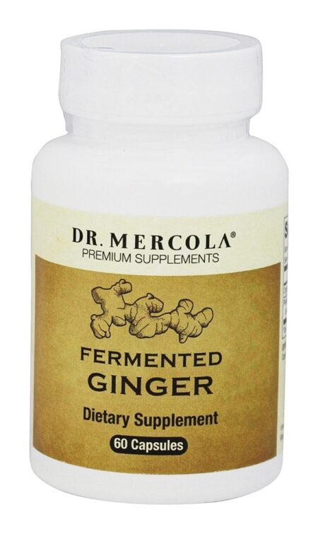 Gengibre Fermentado - Cápsulas 60 Dr. Mercola