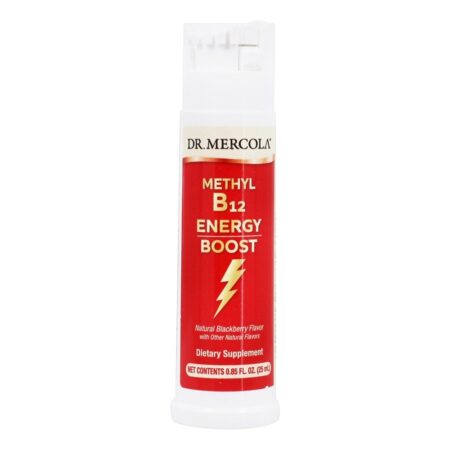 Metil B12 Spray Para Energia Sabor Blackberry - 0.85 fl. oz. Dr. Mercola