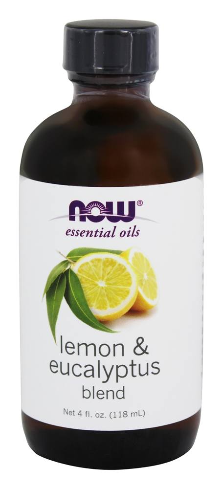 Mistura de óleo essencial Limão e eucalipto - 4 fl. oz. NOW Foods
