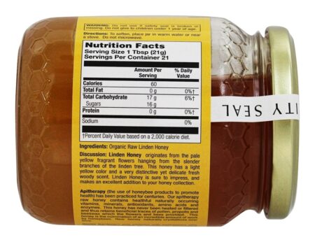 Esmalte de Mel Cru Orgânico Apiterapia - 16 oz. Honey Gardens Apiaries - Image 2