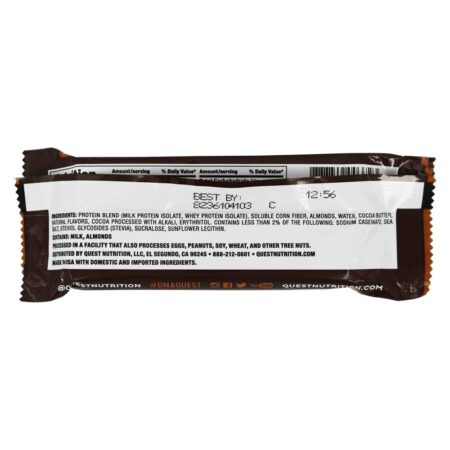 Quest Bar Barra de Proteína Sabor Rocky Road - 2.1 oz. Quest Nutrition - Image 3