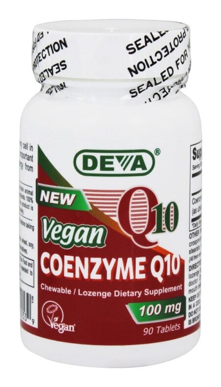 Coenzima Q10 Vegana 100 mg. - 90 Tablets Deva Nutrition